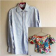 upcycling – Bluse mit Tunikaausschnitt nähen
