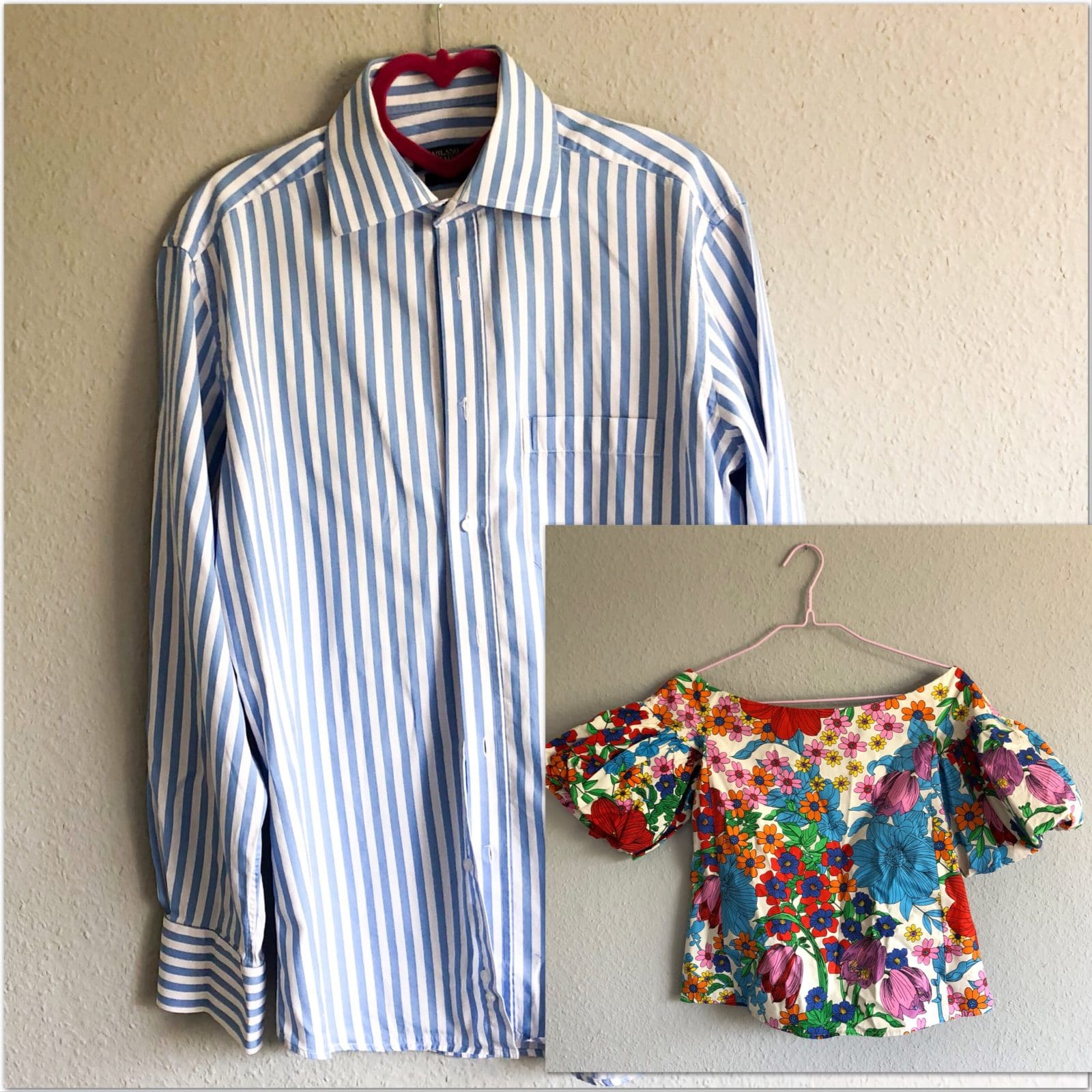 upcycling – Bluse mit Tunikaausschnitt nähen