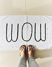 Easypeasy DIY für eine selbstbeschriftete Badematte mit WOW-Faktor (oder für die beste MOM zum Muttertag!)