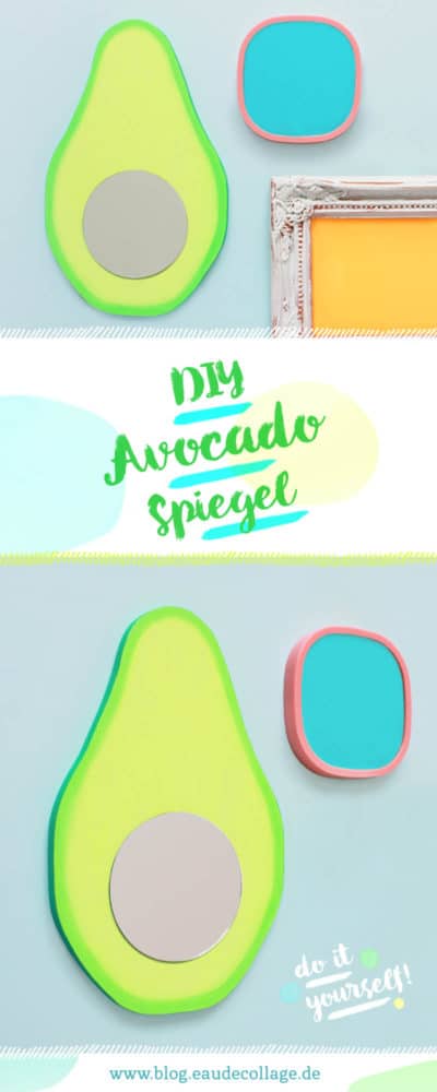 DIY AVOCADO-SPIEGEL ALS WANDDEKO SELBER MACHEN