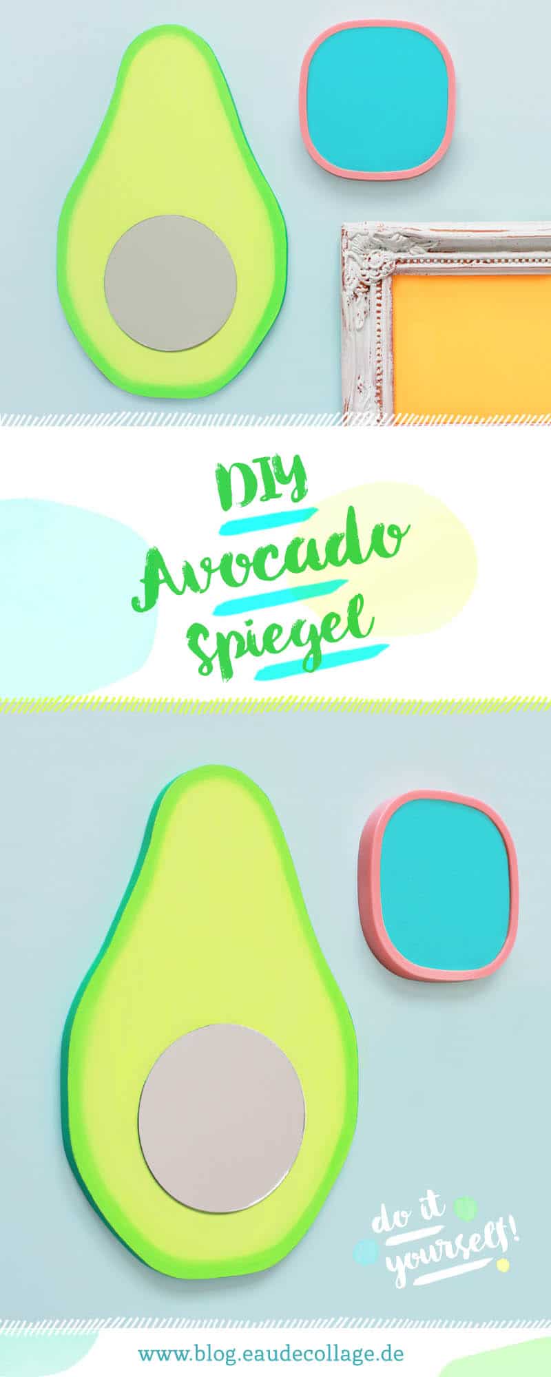 DIY AVOCADO-SPIEGEL ALS WANDDEKO SELBER MACHEN