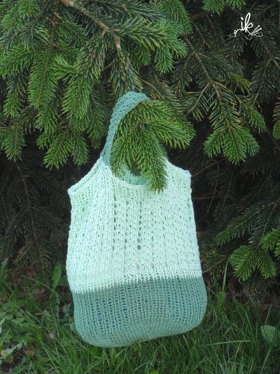 Einkaufsnetz oder Strickbeutel selbst stricken
