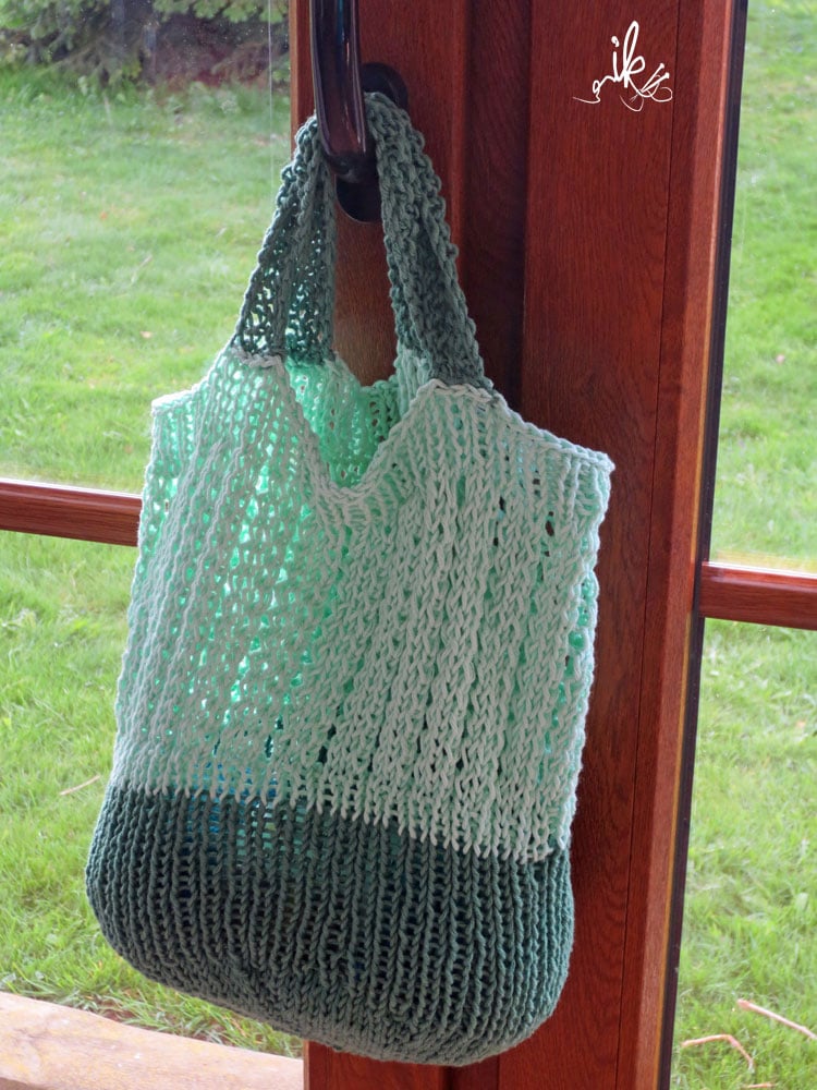 Einkaufsnetz oder Strickbeutel selbst stricken