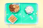 DIY Fußballfeld-Tablett für die WM Party