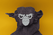 Handtuch-Origami-Yoda