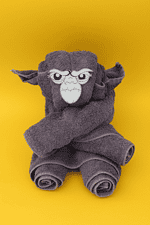 Handtuch-Origami-Yoda