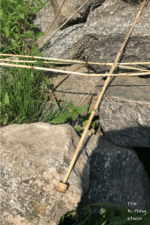 Pfeil und Bogen aus Haselnuss und Schilfrohr einfach selber bauen