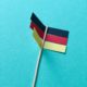 Deutschland Deko Fahnen zur Fußball WM Selber machen