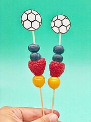 Party Deko und Snacks für die Fußball WM selber machen