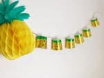 Sommerliche Upcycling Idee – Ananas Girlande selber machen