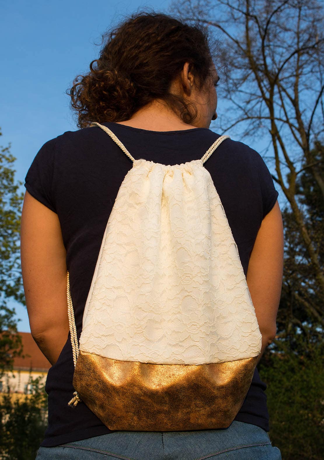 Ein Brautrucksack zum Junggesellinnenabschied