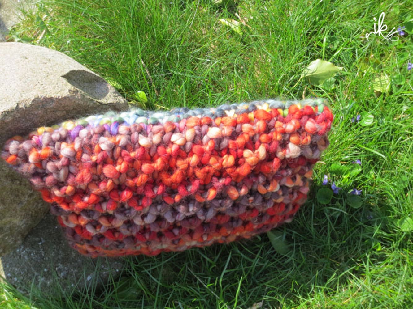 Chunky Kissen stricken