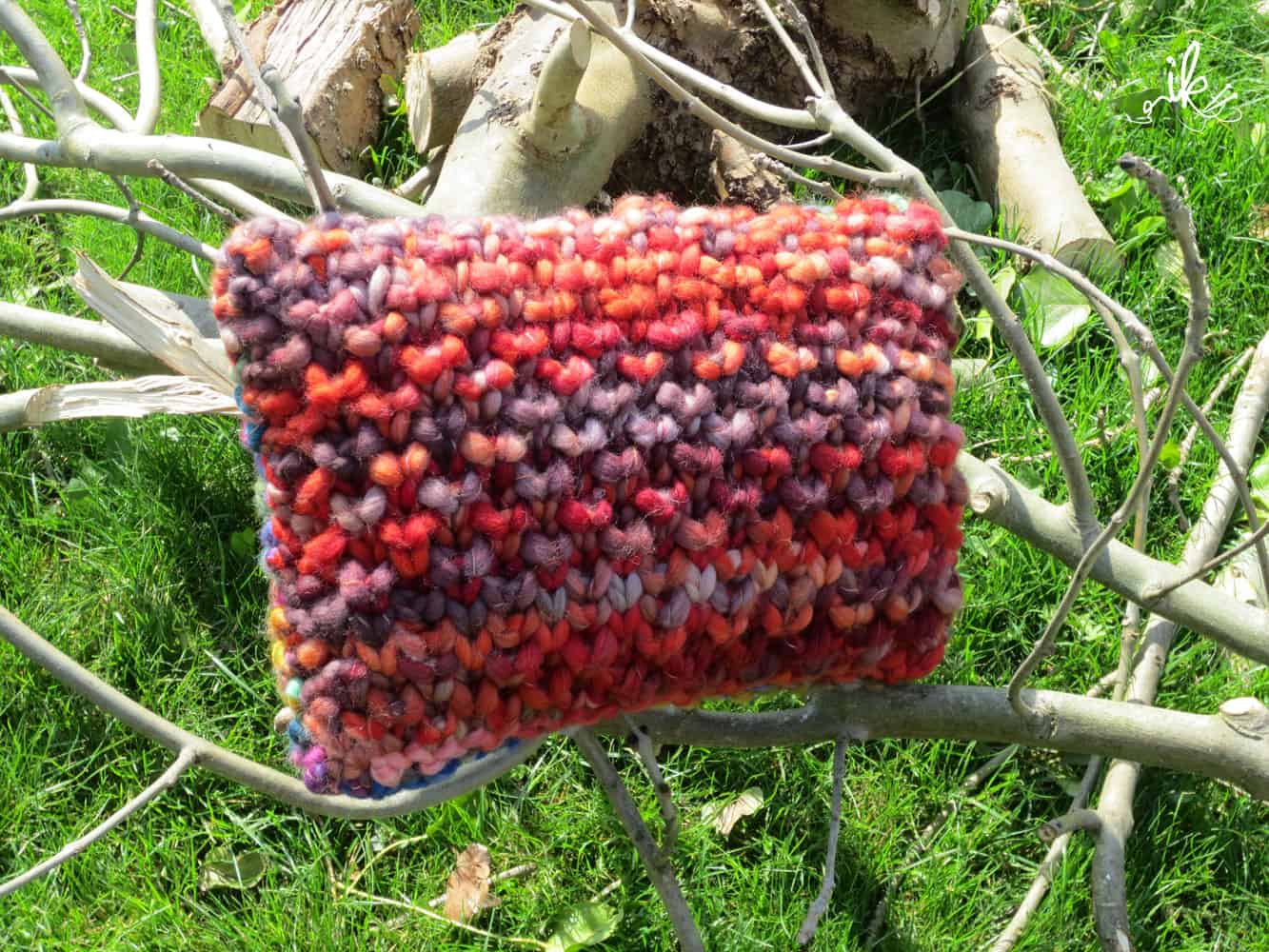 Chunky Kissen stricken