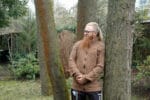 Strickjacke mit Rippenmuster