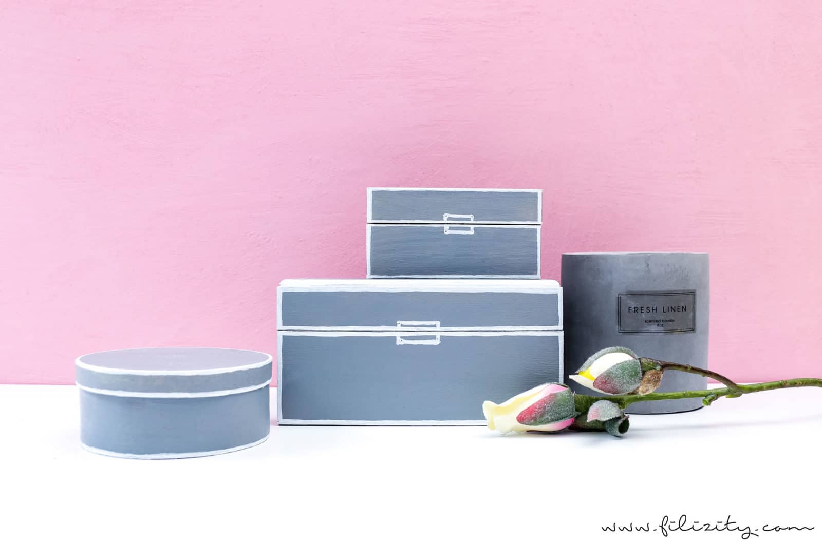 DIY Aufbewahrungsboxen Upcycling