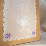 DIY Geschenktüte mit Pauspapier verzieren
