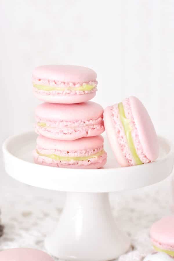 Macarons mit Pistazienlikör-Füllung