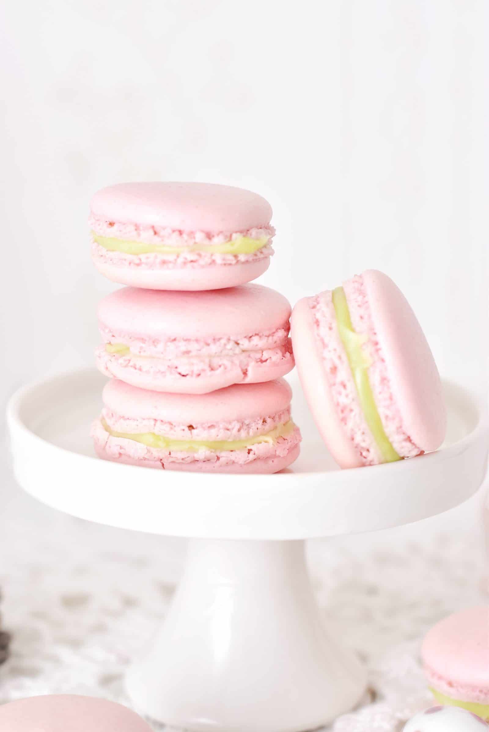 Macarons mit Pistazienlikör-Füllung