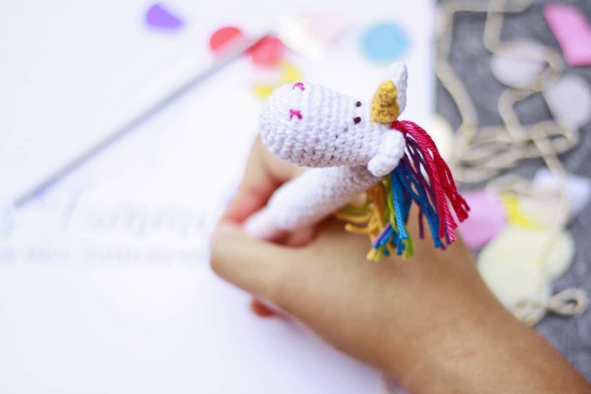 Einhorn häkeln