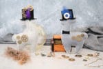 Steampunk-Lama aus Filz ~ No Problama – Festivalama