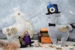 Steampunk-Lama aus Filz ~ No Problama – Festivalama