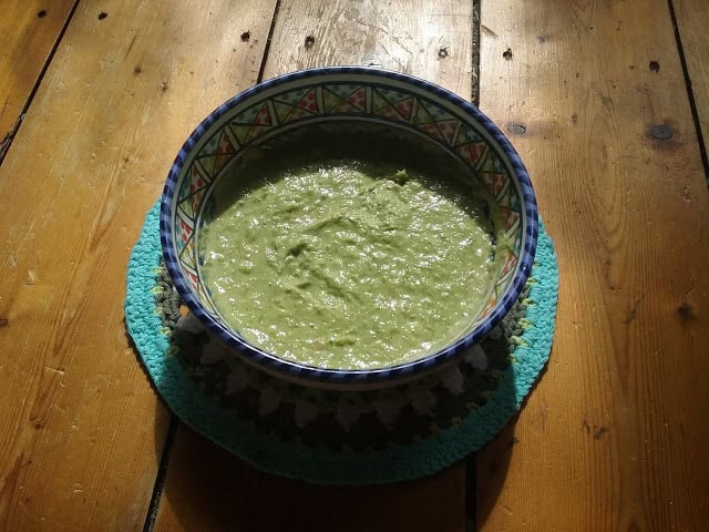 Spargel- Tahin- Creme vegan