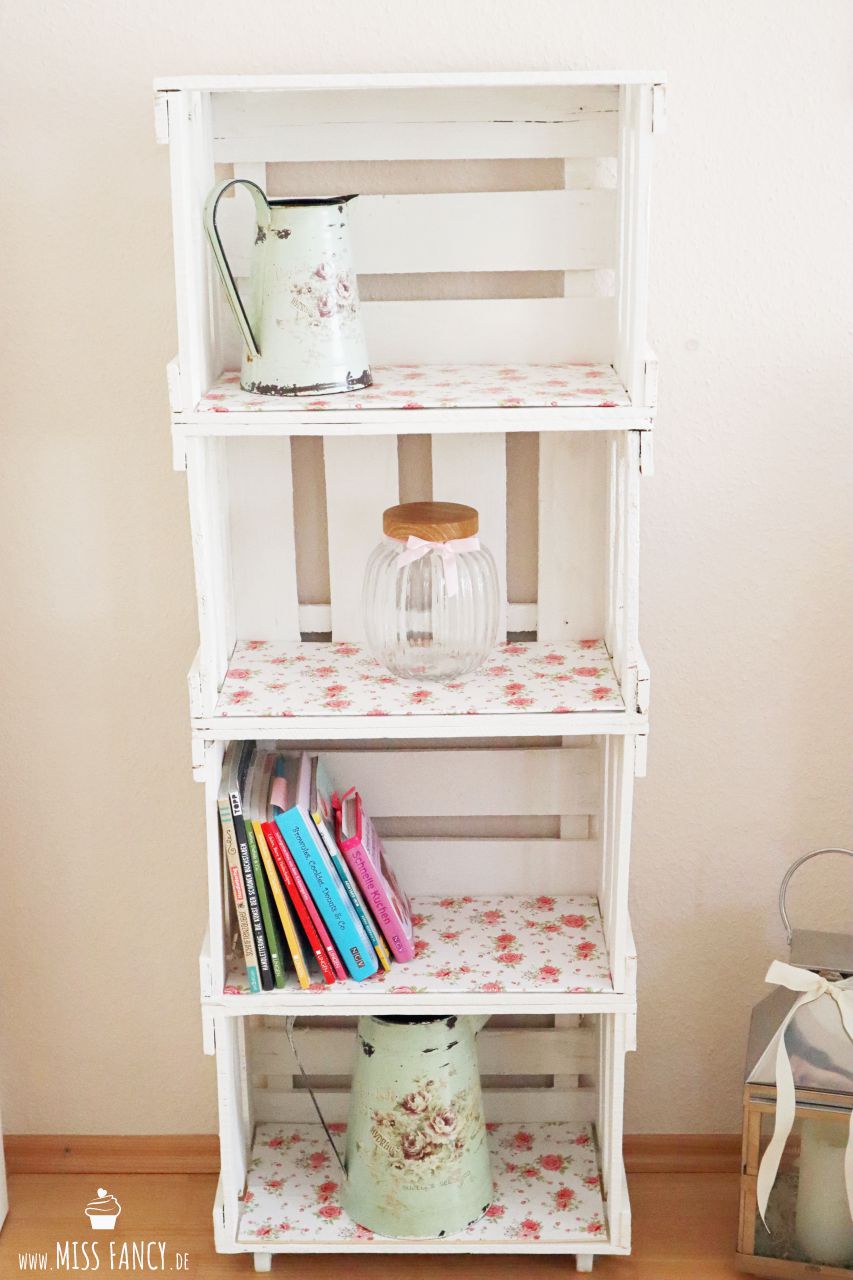 Vintage Möbel: Kreidefarbe selber machen – Shabby Chic