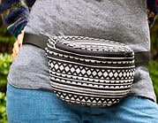 Anleitung Gürteltasche nähen / Freebook