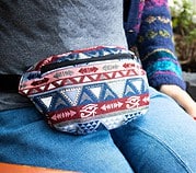 Anleitung Gürteltasche nähen / Freebook