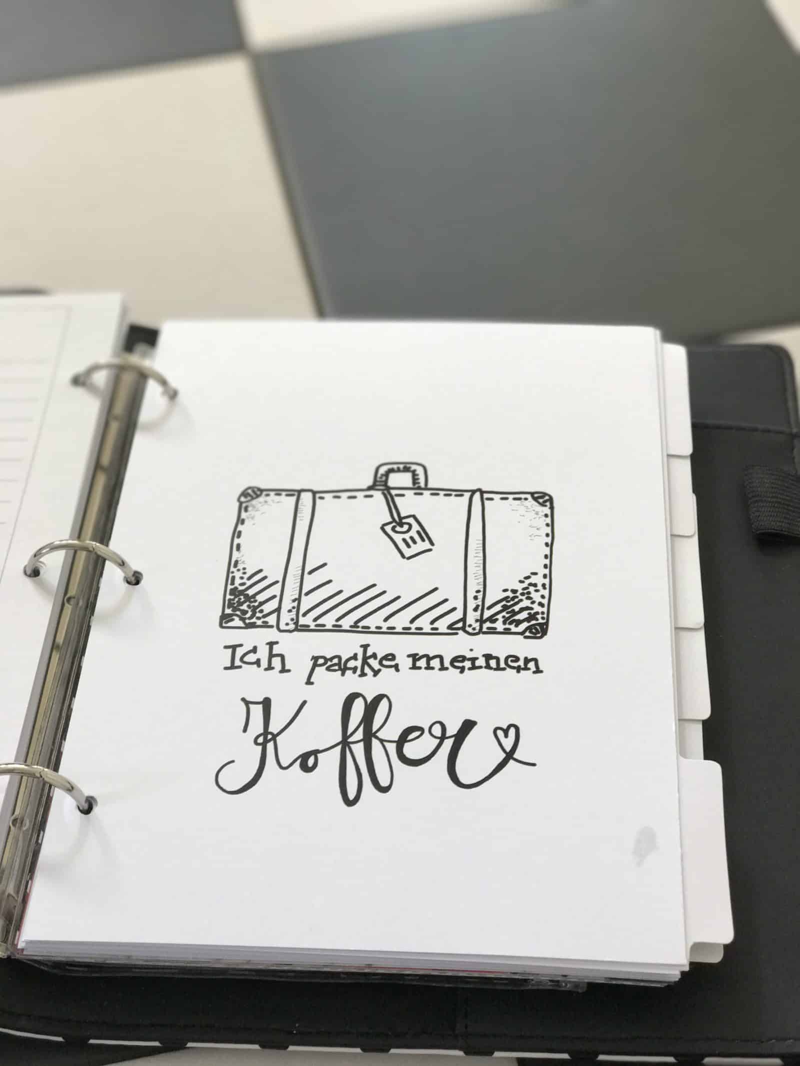 Weißt du noch? Ein Reisetagebuch FREEBIES