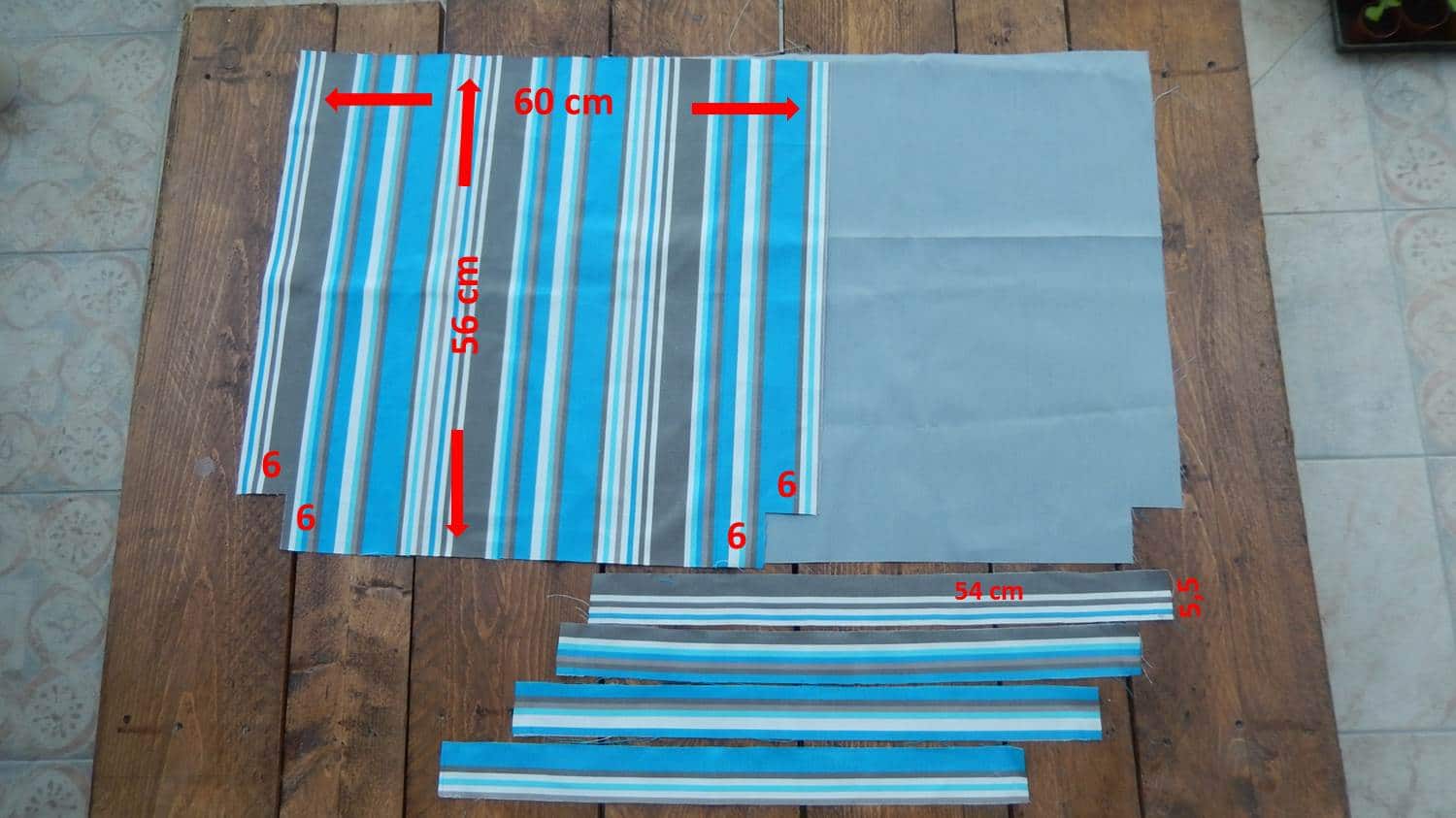 Rucksack –  Strandtasche – Badetasche selber nähen mit kostenlosem Schnittmuster