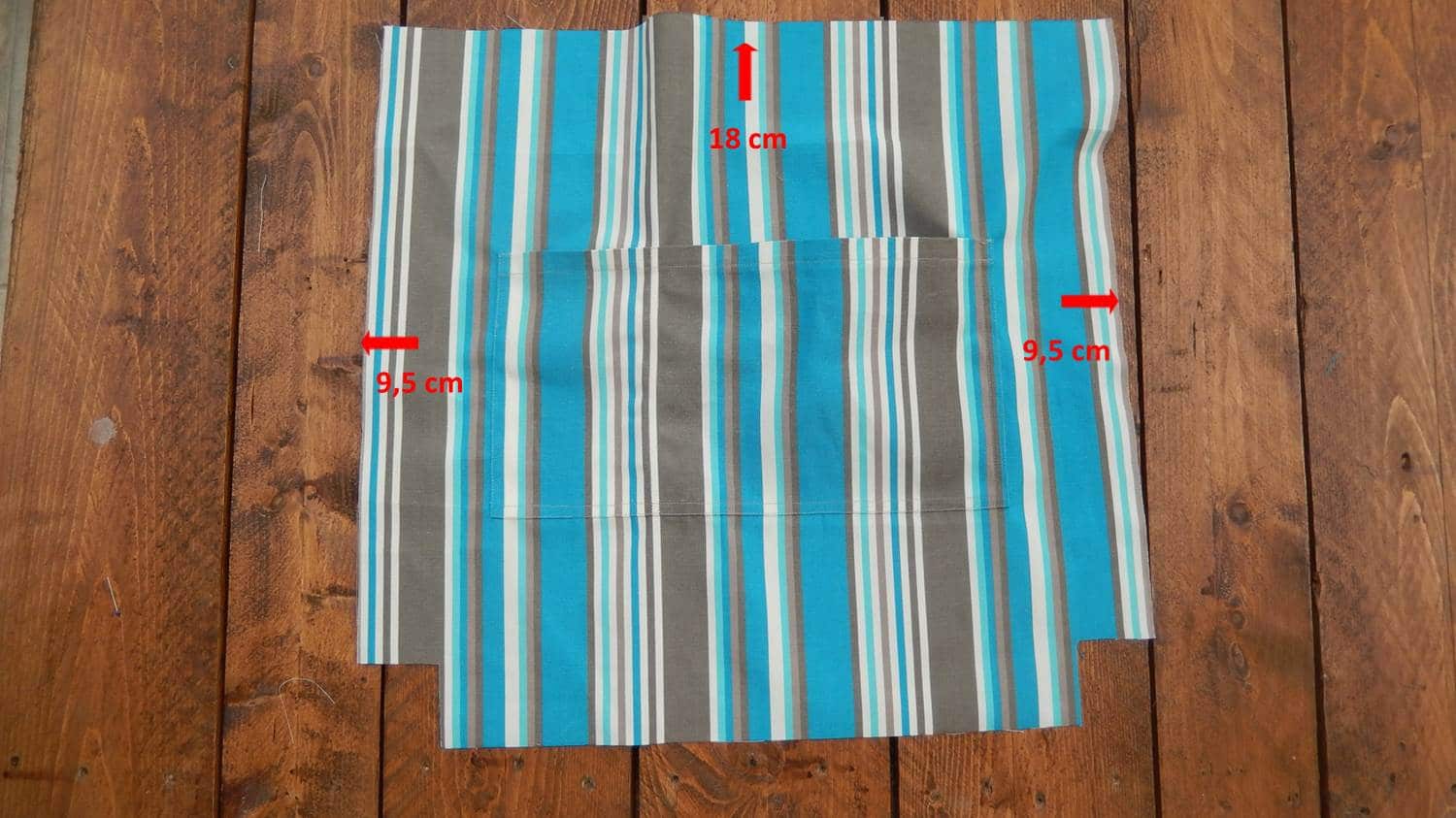 Rucksack –  Strandtasche – Badetasche selber nähen mit kostenlosem Schnittmuster