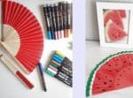 Bemal dir nen Melonenfächer
