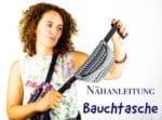 Anleitung Gürteltasche nähen / Freebook