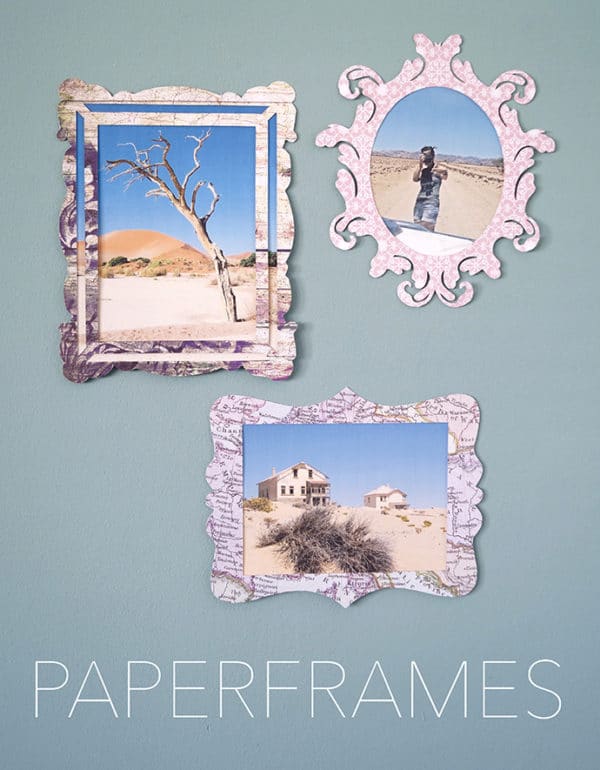 Paperframes – Bilderrahmen aus Papier