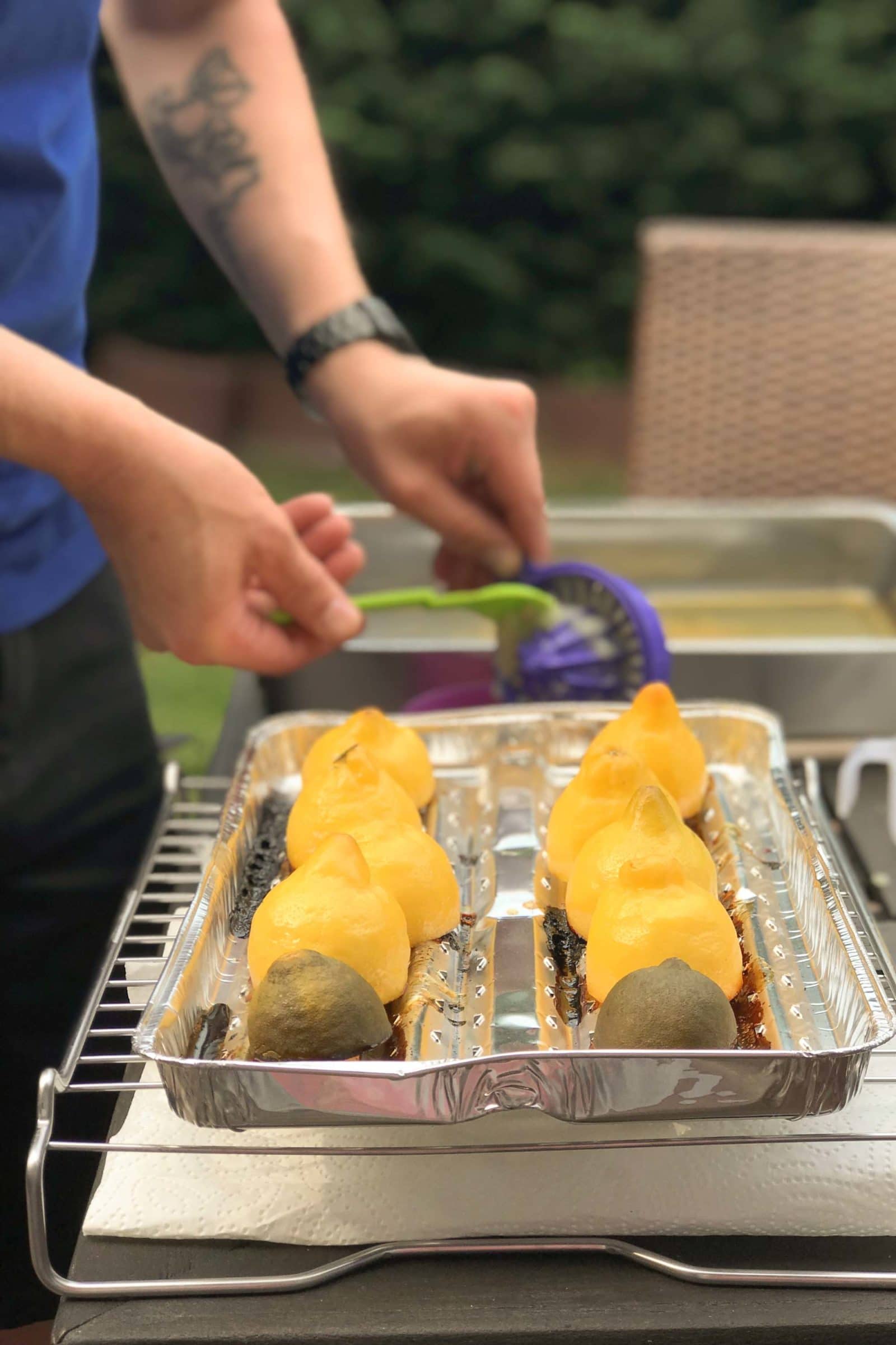Zitronen vom Grill: Grilled Lemonade & Freebies fürs Etikett