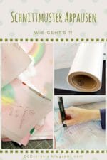 Schnittmuster abpausen