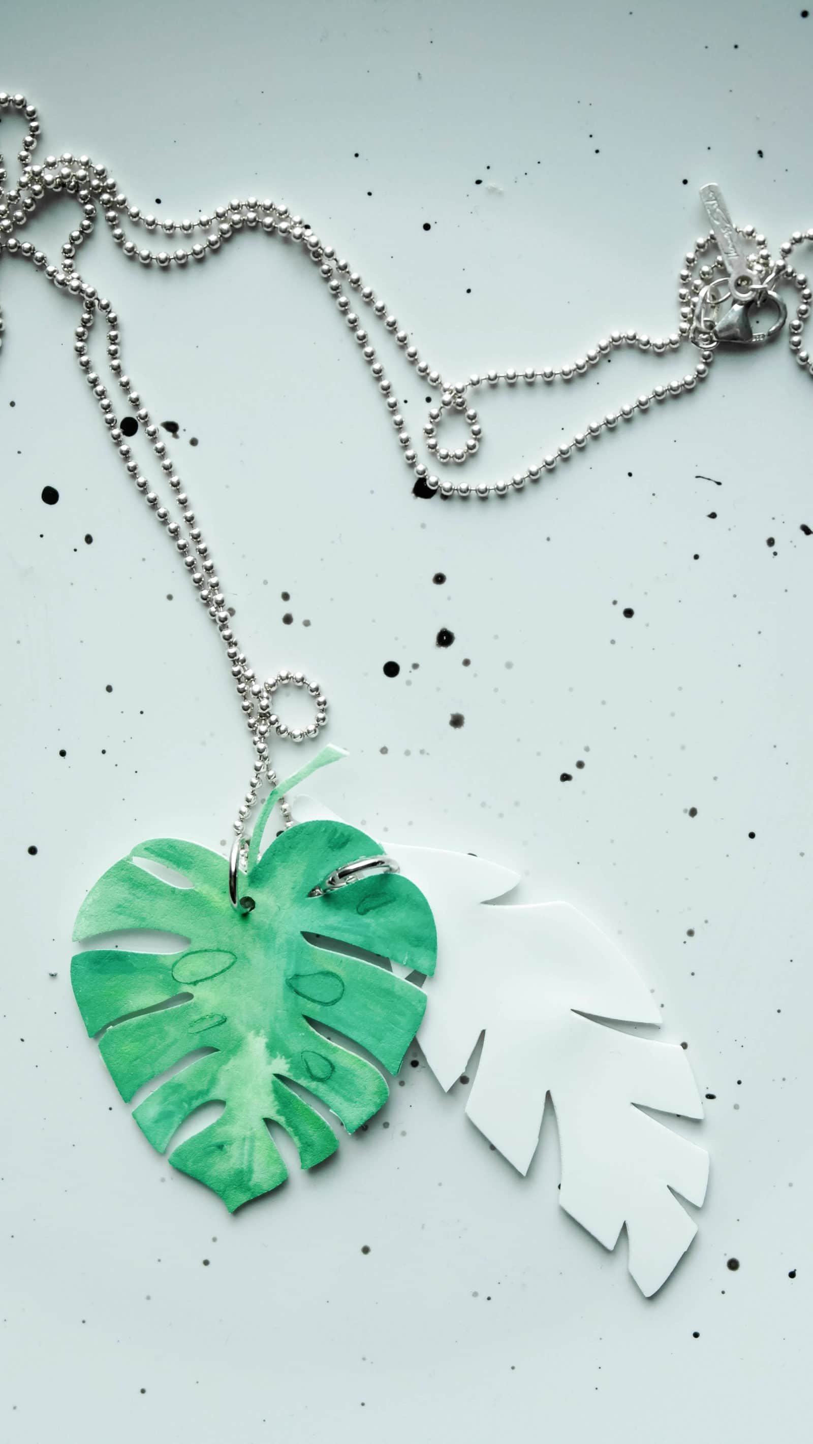 Urban Jungle Schmuck aus Schrumpffolie