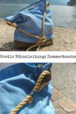 Gratis Anleitung: Sommertasche mit Snappap und Sisal