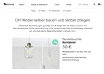 DIY & Upcycling Möbel mit kostenlosen Bauanleitungen und DIY Sets