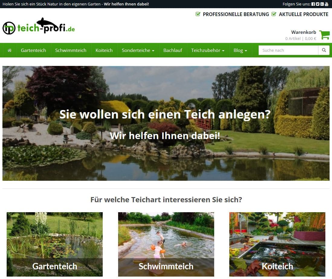 Teich-Profi ⇒ DIY Miniteiche selber bauen