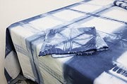 DIY Shibori Tischdecke & Servietten