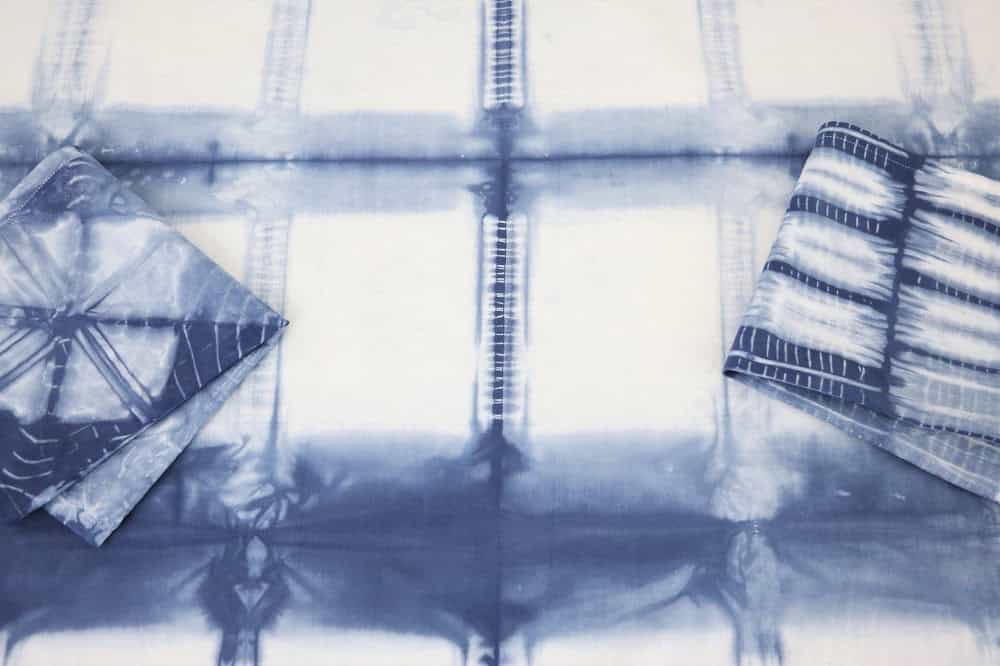 DIY Shibori Tischdecke & Servietten
