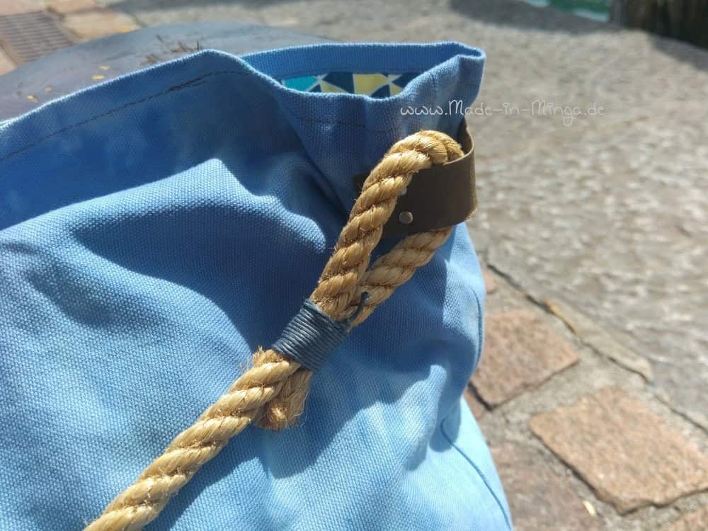 Gratis Anleitung: Sommertasche mit Snappap und Sisal