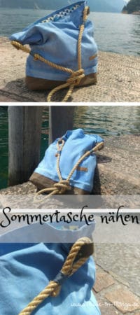 Gratis Anleitung: Sommertasche mit Snappap und Sisal