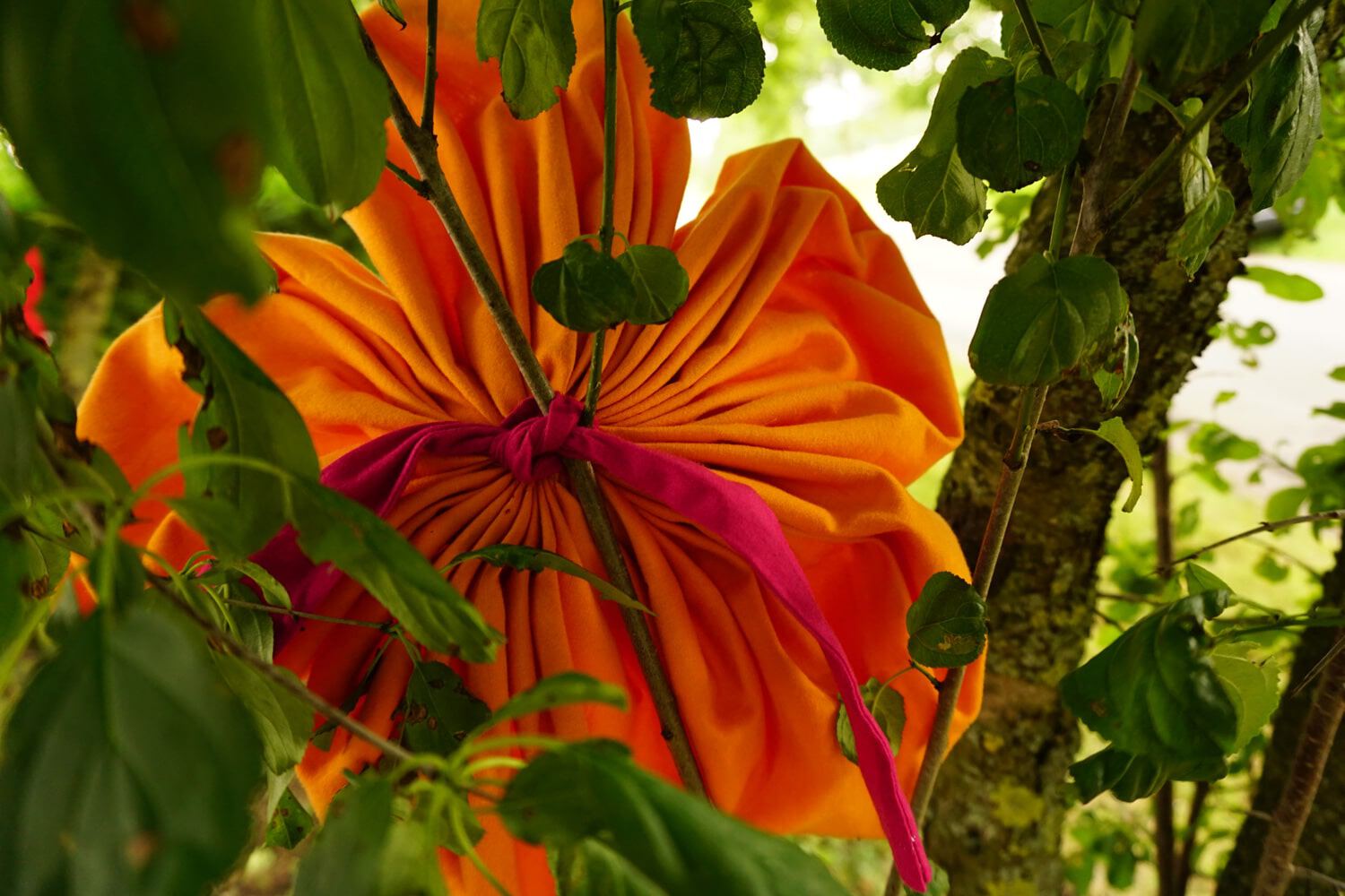 XXL-Stoffblumen