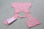 Rückenpartie Kinderkleid mit Herzausschnitt