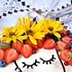 Boho Flowergirl trifft einfachsten Cheesecake der Welt - meine Version des Face Cake-Trends