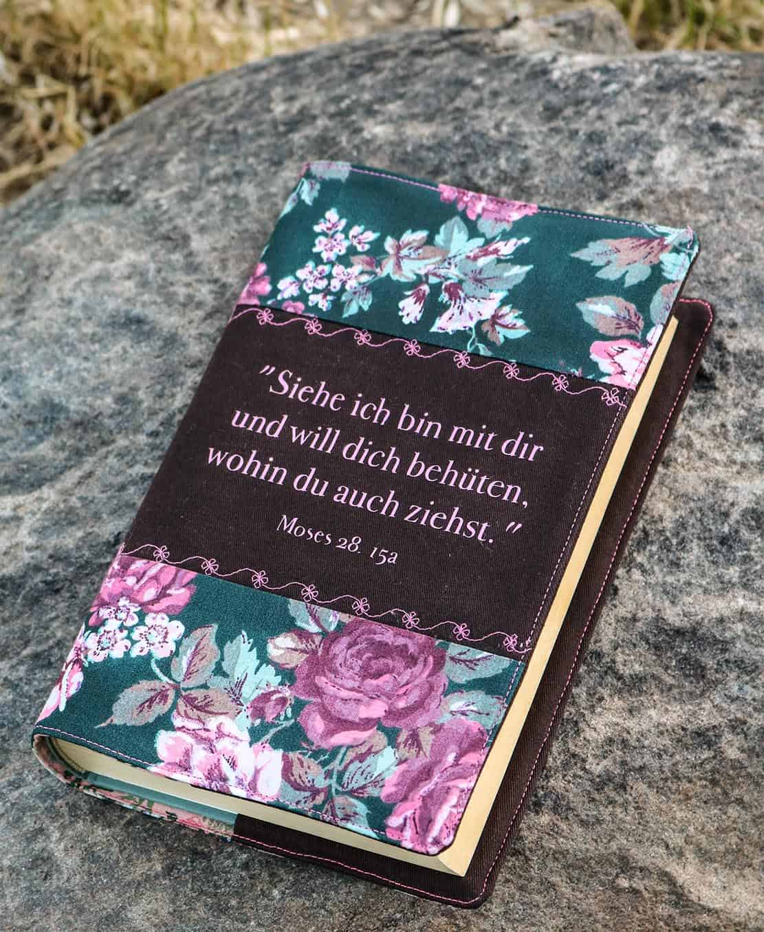 Buchhülle nähen für Anfänger