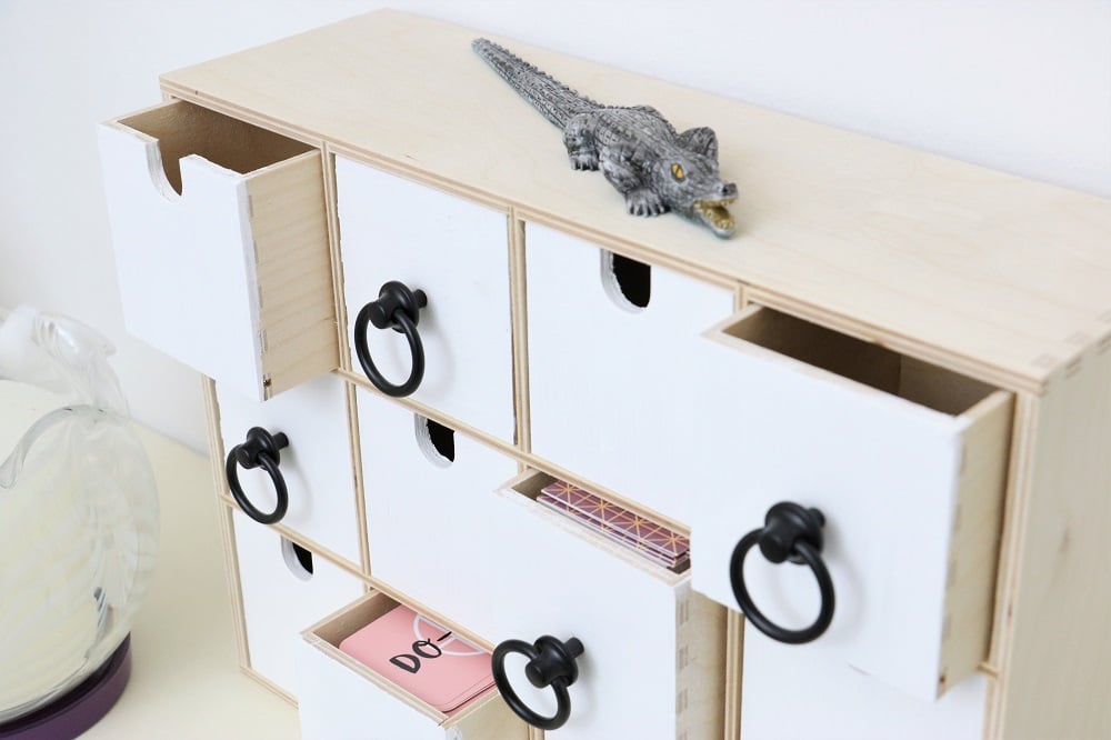 Upcycling einer Mini Kommode